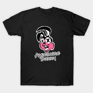 Awesome Bunny pink T-Shirt